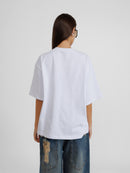 Tender Oversized White Unisex T-Shirt