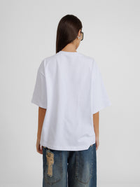 Tender Oversized White Unisex T-Shirt