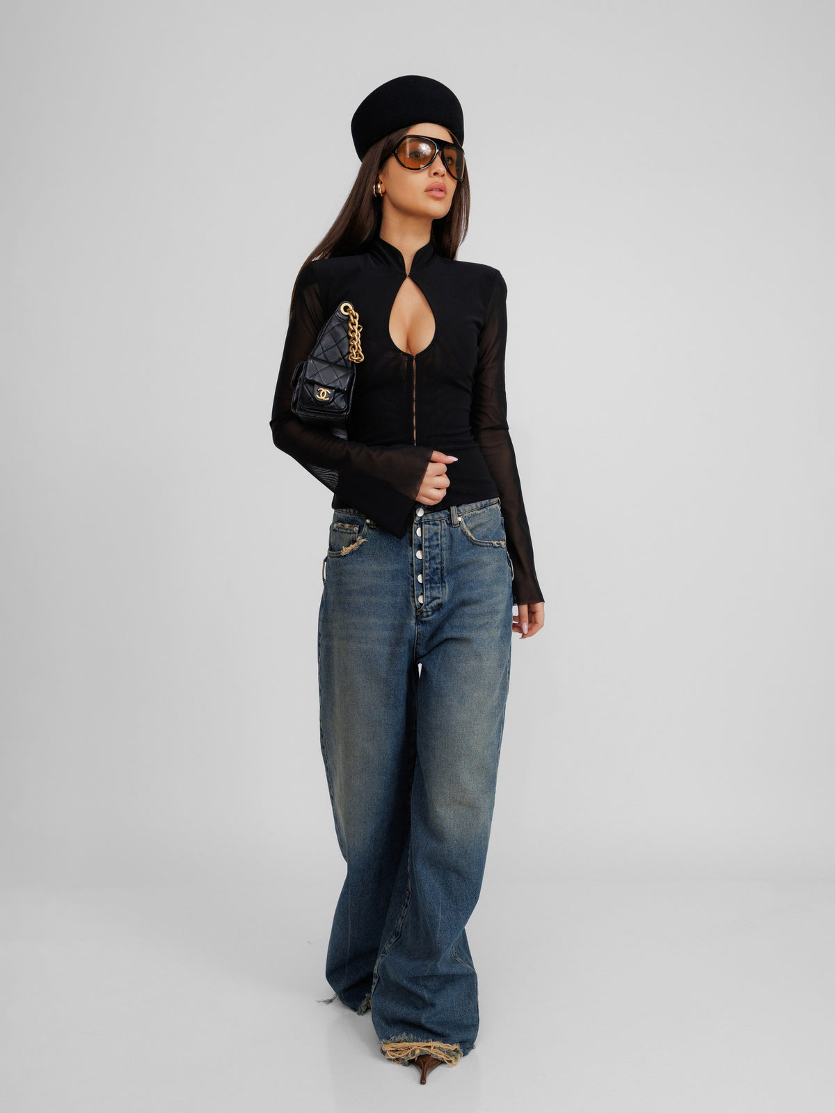 Crave Mesh Blouse