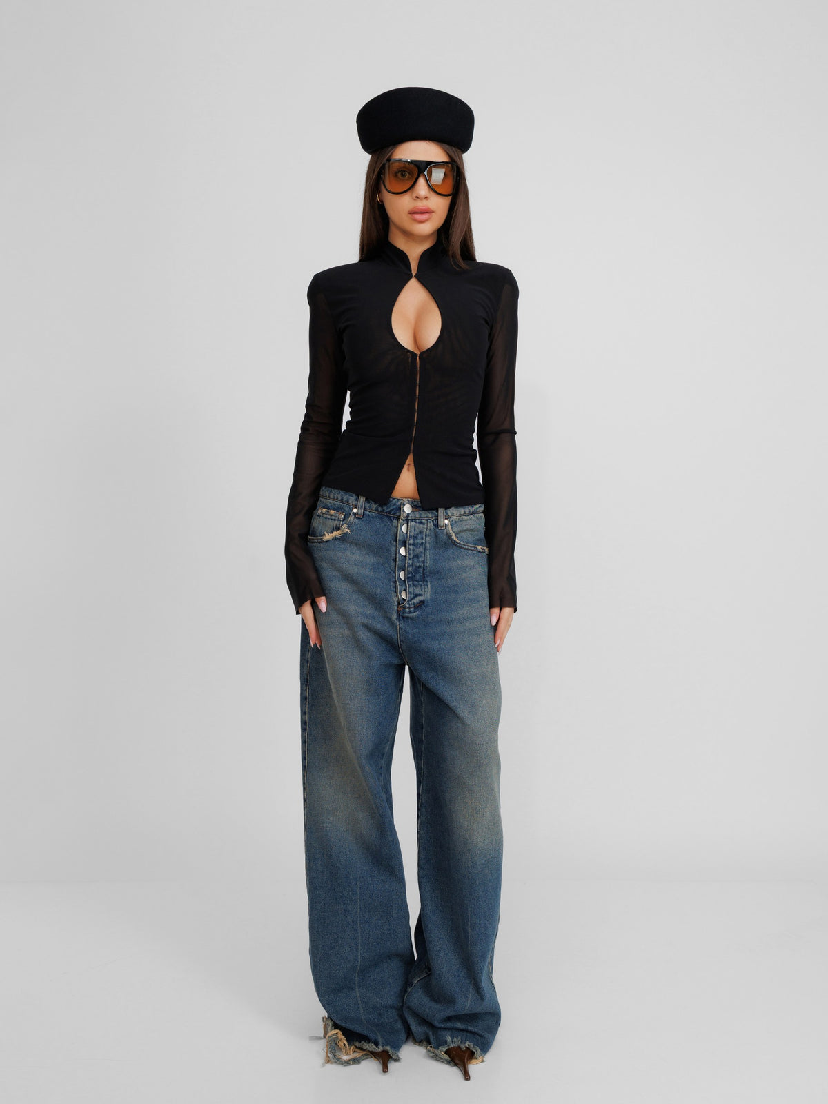 Crave Mesh Blouse