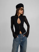 Crave Mesh Blouse
