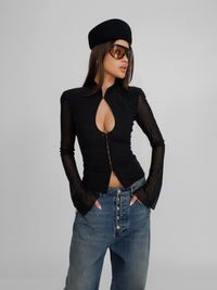 Crave Mesh Blouse