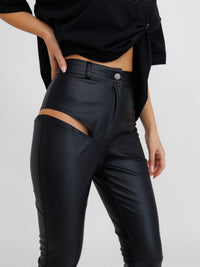 Trouble Faux Leather Pants