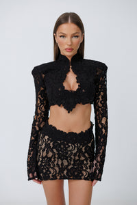 Cannes Co-Ord Black Skirt
