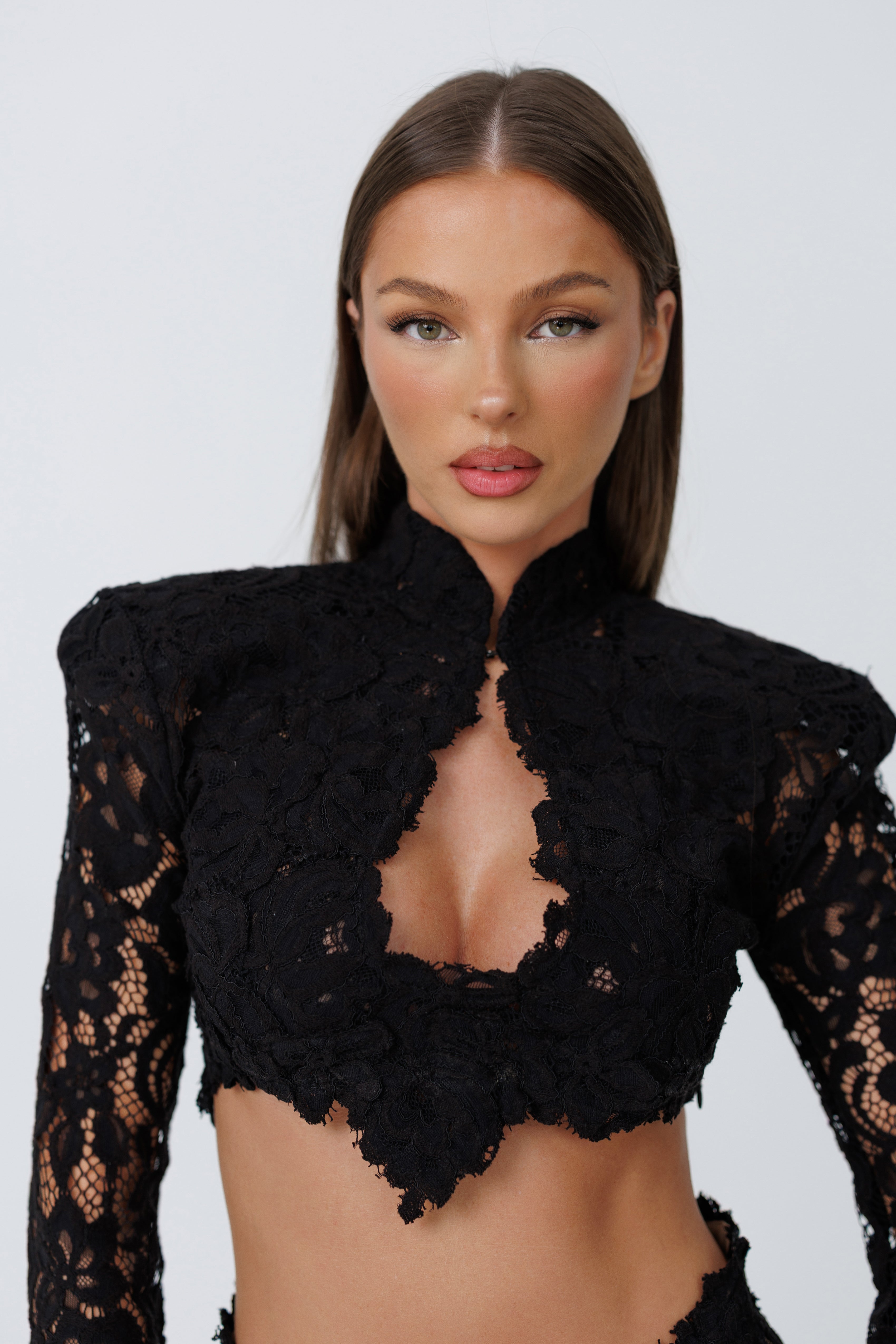 Cannes Co-Ord Black TOP