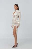 Amalfi Ivory Lace Dress