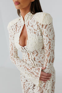 Amalfi Ivory Lace Dress