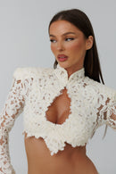 Cannes Co-Ord Black TOP