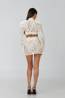 Cannes Co-Ord Ivory Skirt