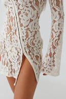 Santorini Ivory Mini Dress