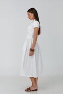 Positano Midi Linen Dress