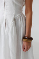 Positano Midi Linen Dress