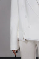 "Boulevardier" Cropped Blazer