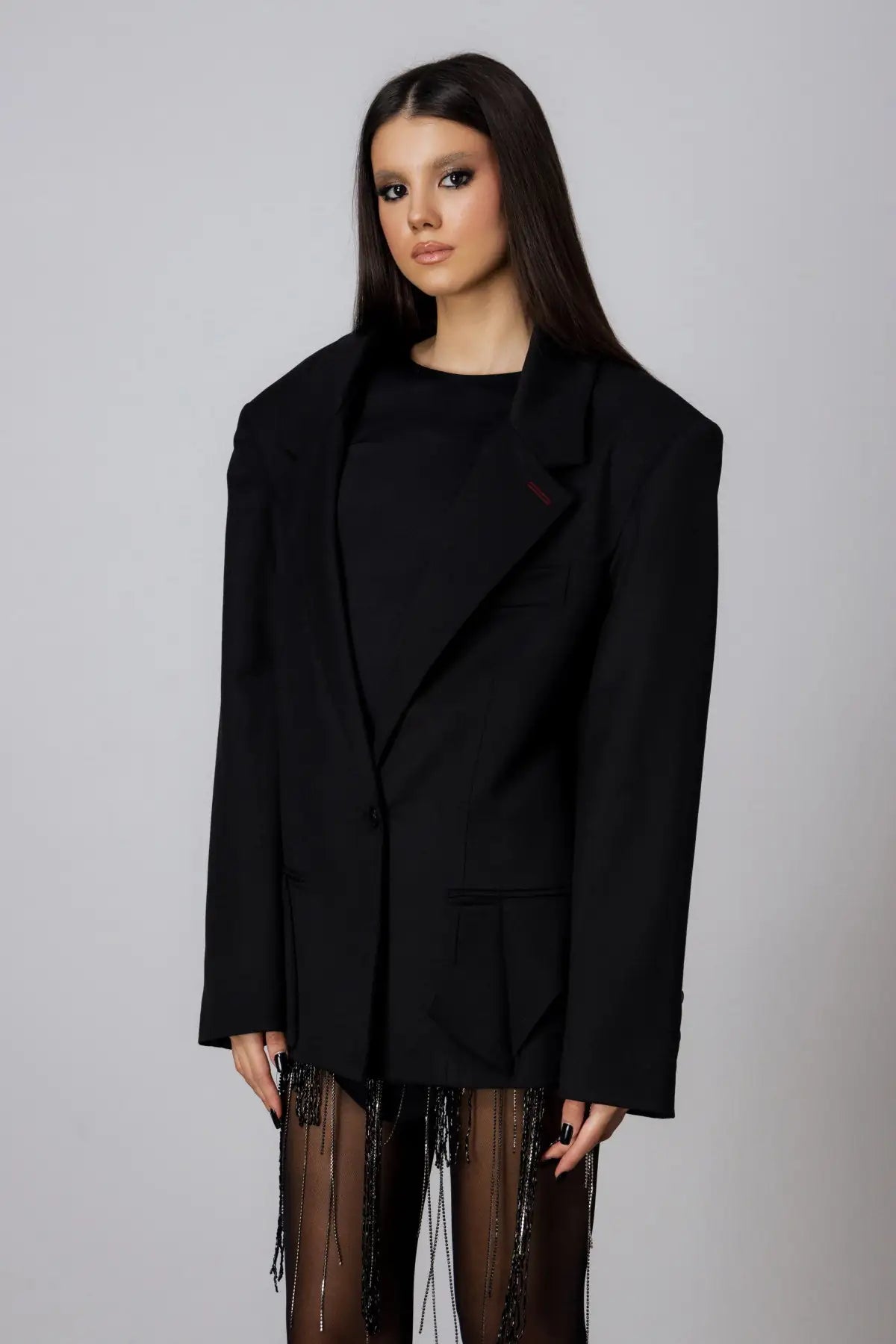 "Twilight Spritz" Oversized Blazer