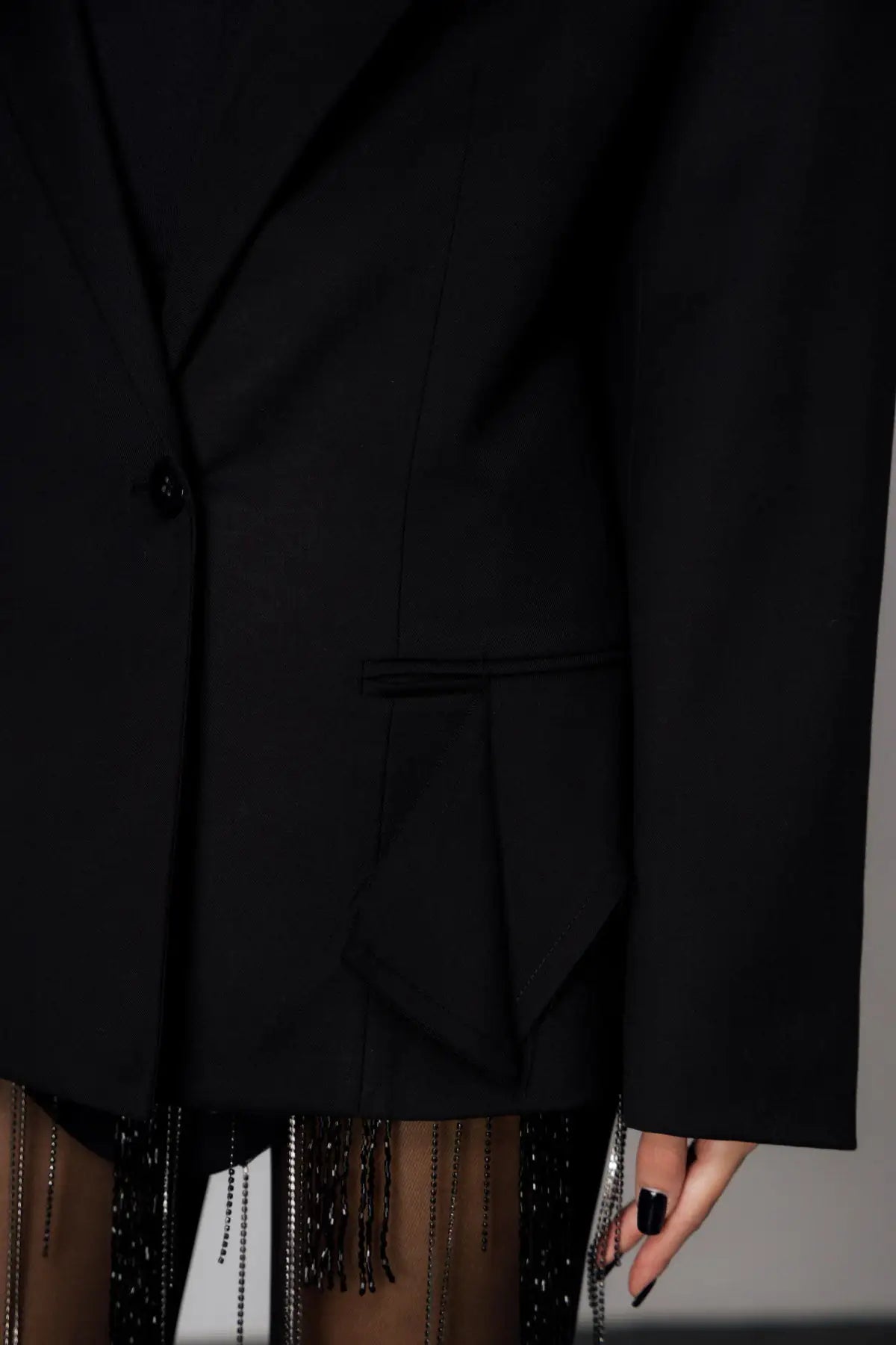 "Twilight Spritz" Oversized Blazer