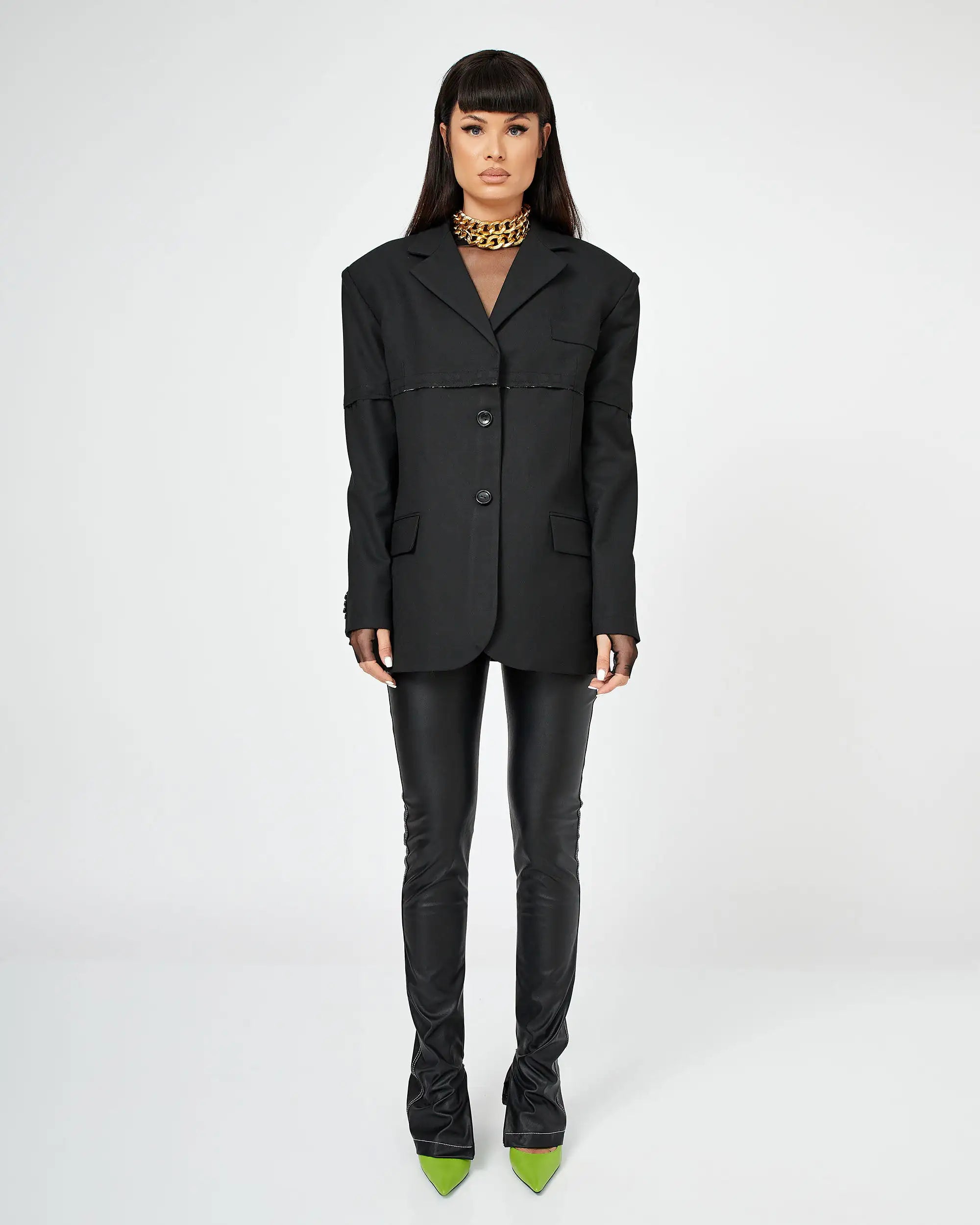 "Mille-feuille" 3-Ways Detachable Blazer