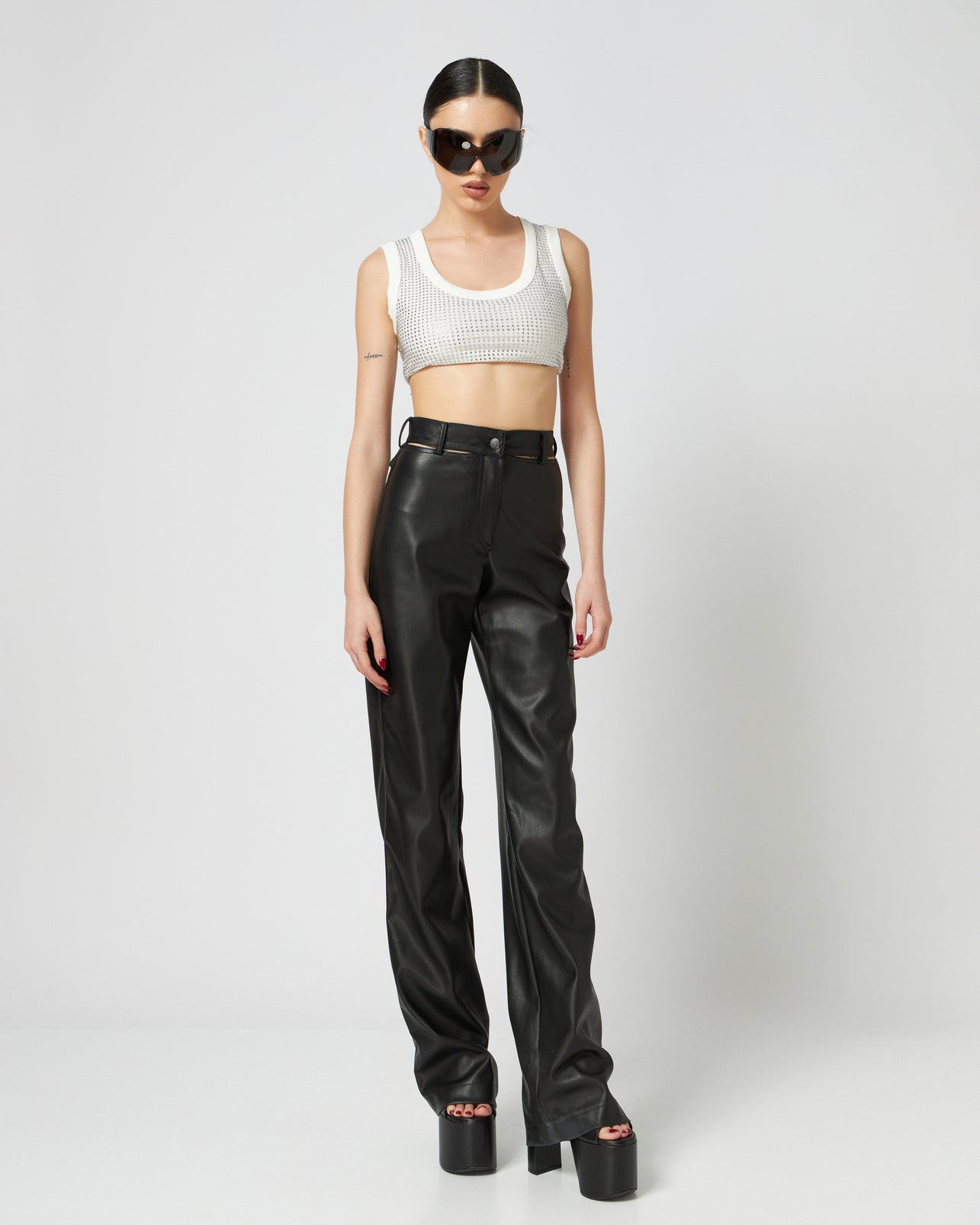 "My Milkshake" Faux Leather Pants