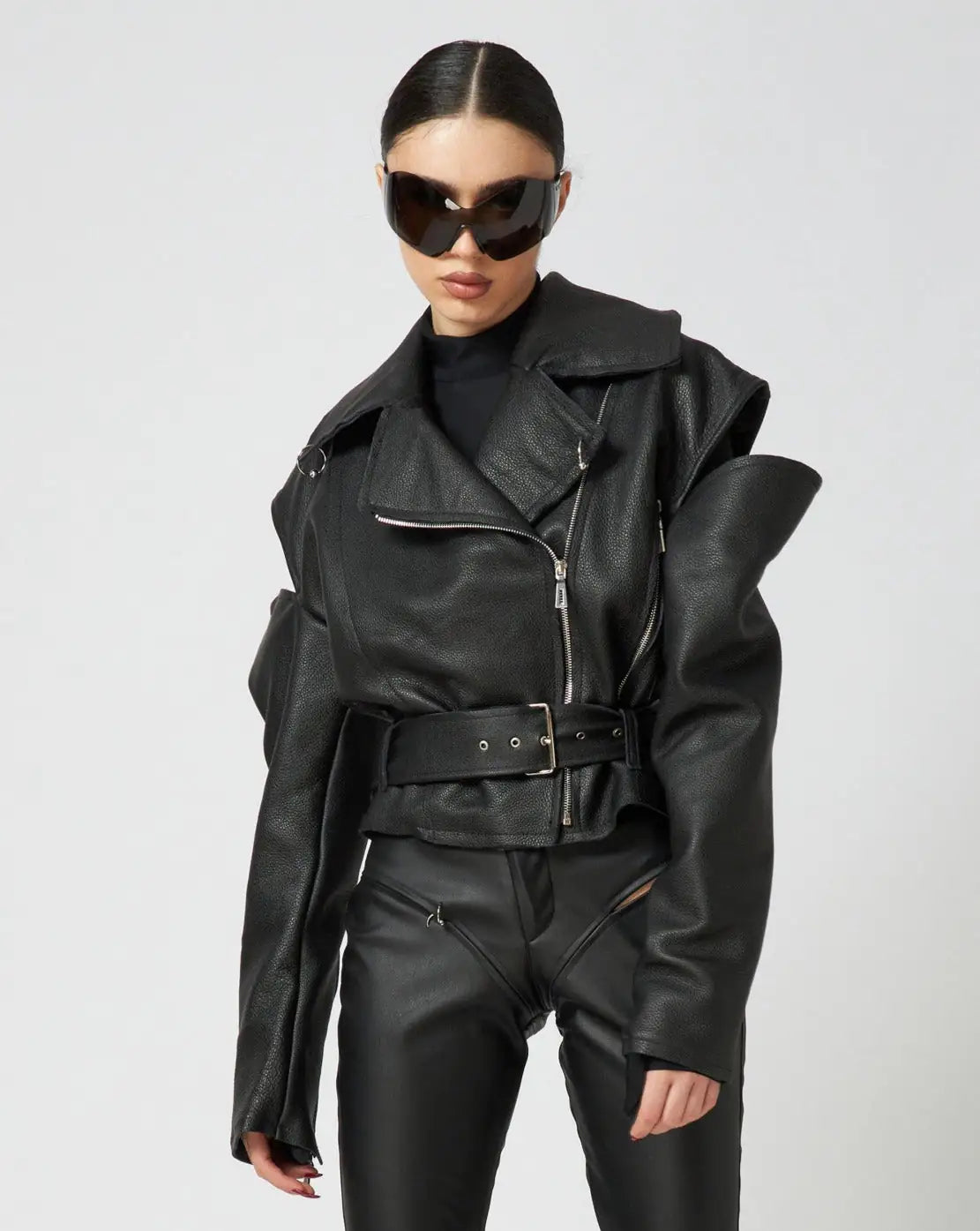 "After Hours" Genuine Leather Jacket