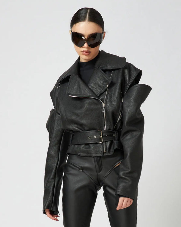 "After Hours" Genuine Leather Jacket