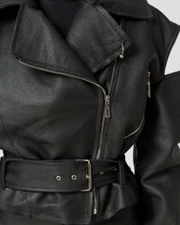 "After Hours" Genuine Leather Jacket