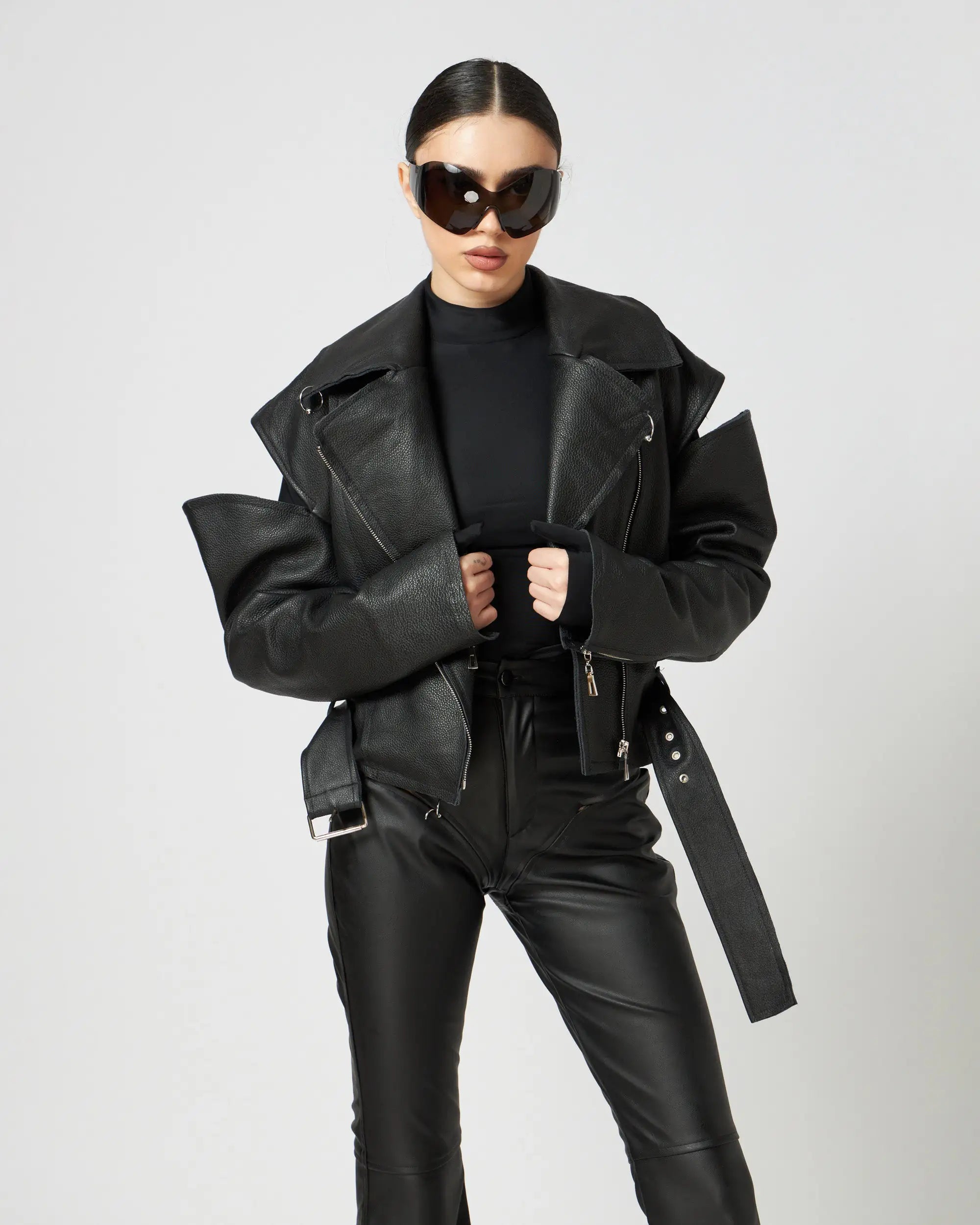 "After Hours" Genuine Leather Jacket