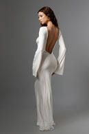 "APHRODITE" Long Maxi Dress with Open Back