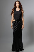 "THALIA" Long Pure Silk Dress