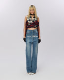"Magic" Printed Jeans