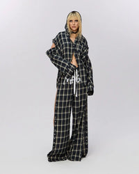 "Mercury" Oversized 3 Ways Hooded Shirt