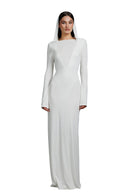 "Luce" Open Back Maxi Dress