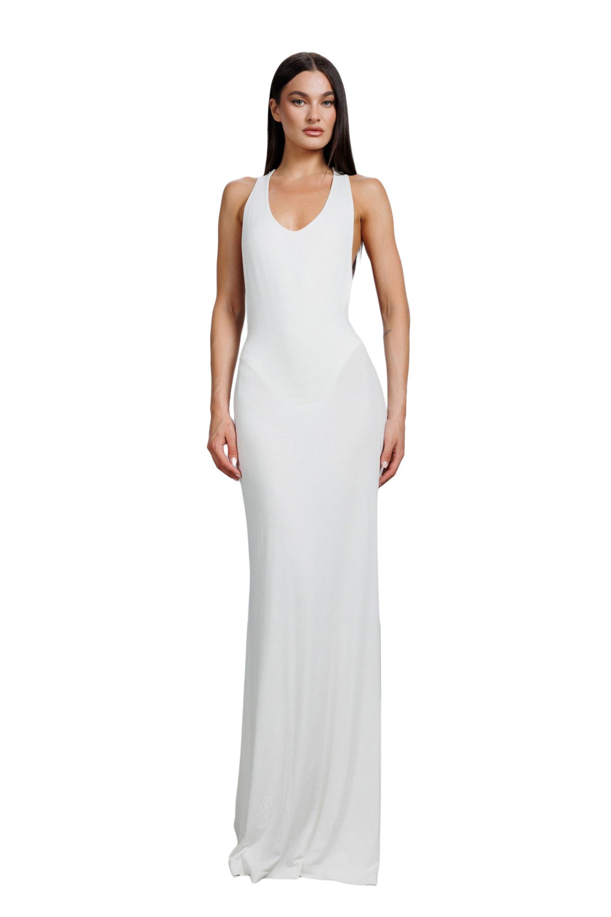 "Noone" Backless Racerback Dress