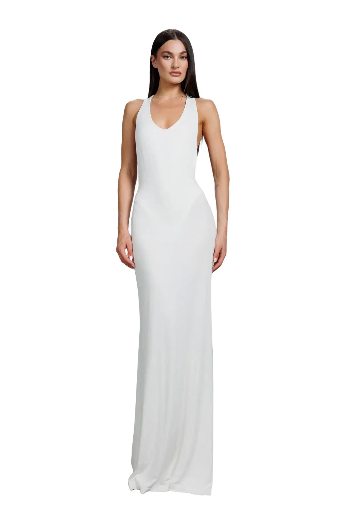 "Noone" Backless Racerback Dress