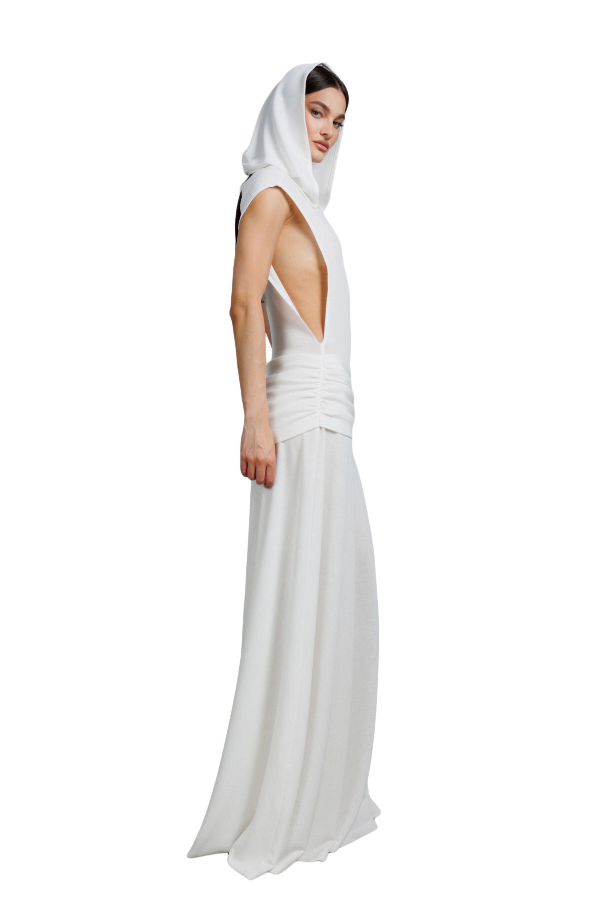 "Alba" Open Sides Maxi Dress