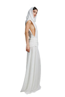 "Alba" Open Sides Maxi Dress