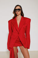 "Empress" Red Blazer
