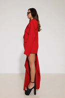 "Empress" Red Skirt