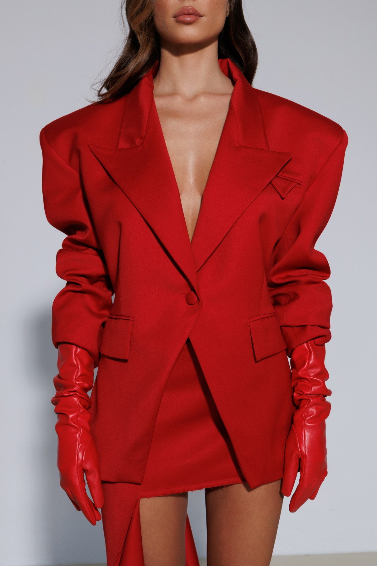 "Empress" Red Blazer