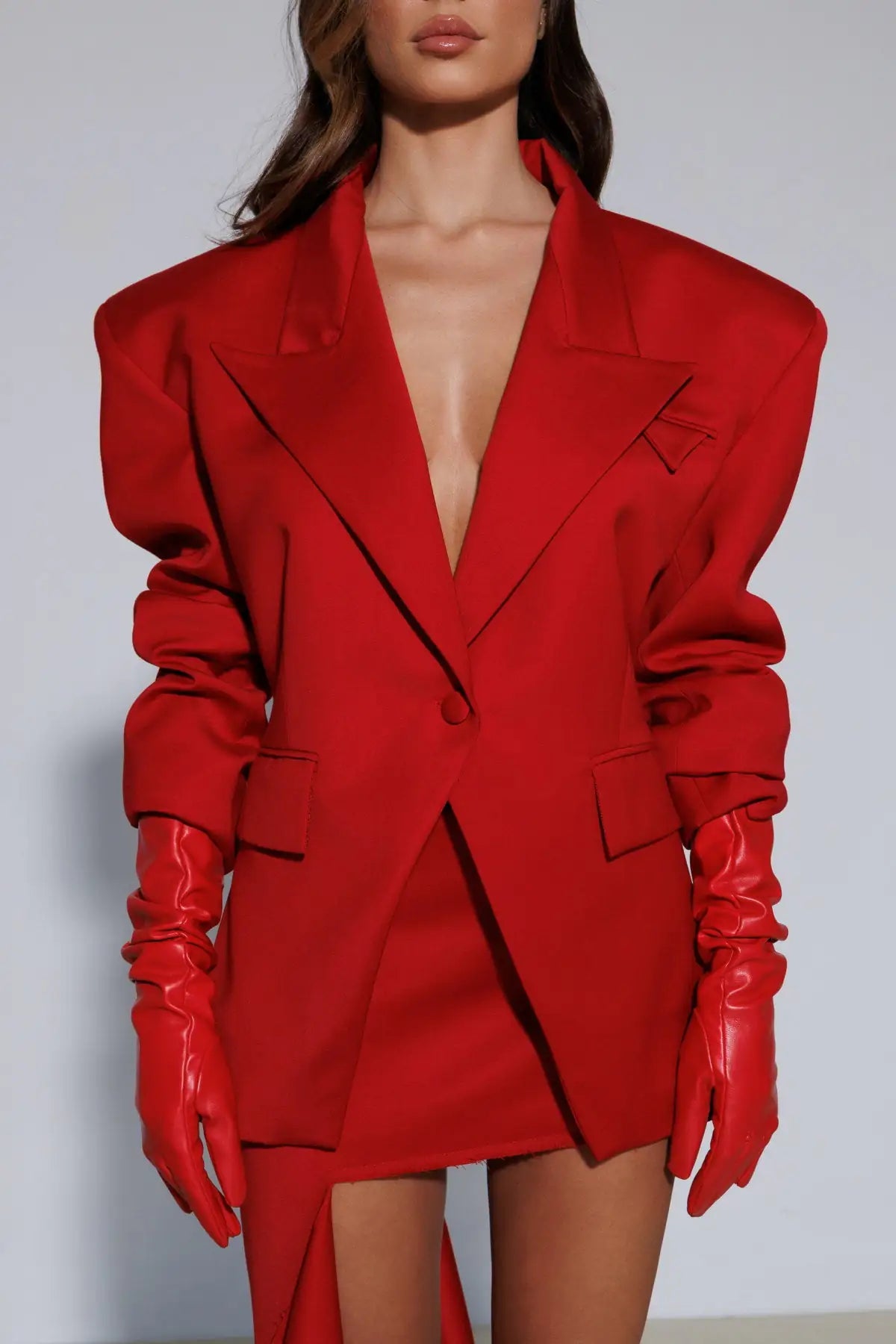"Empress" Red Blazer