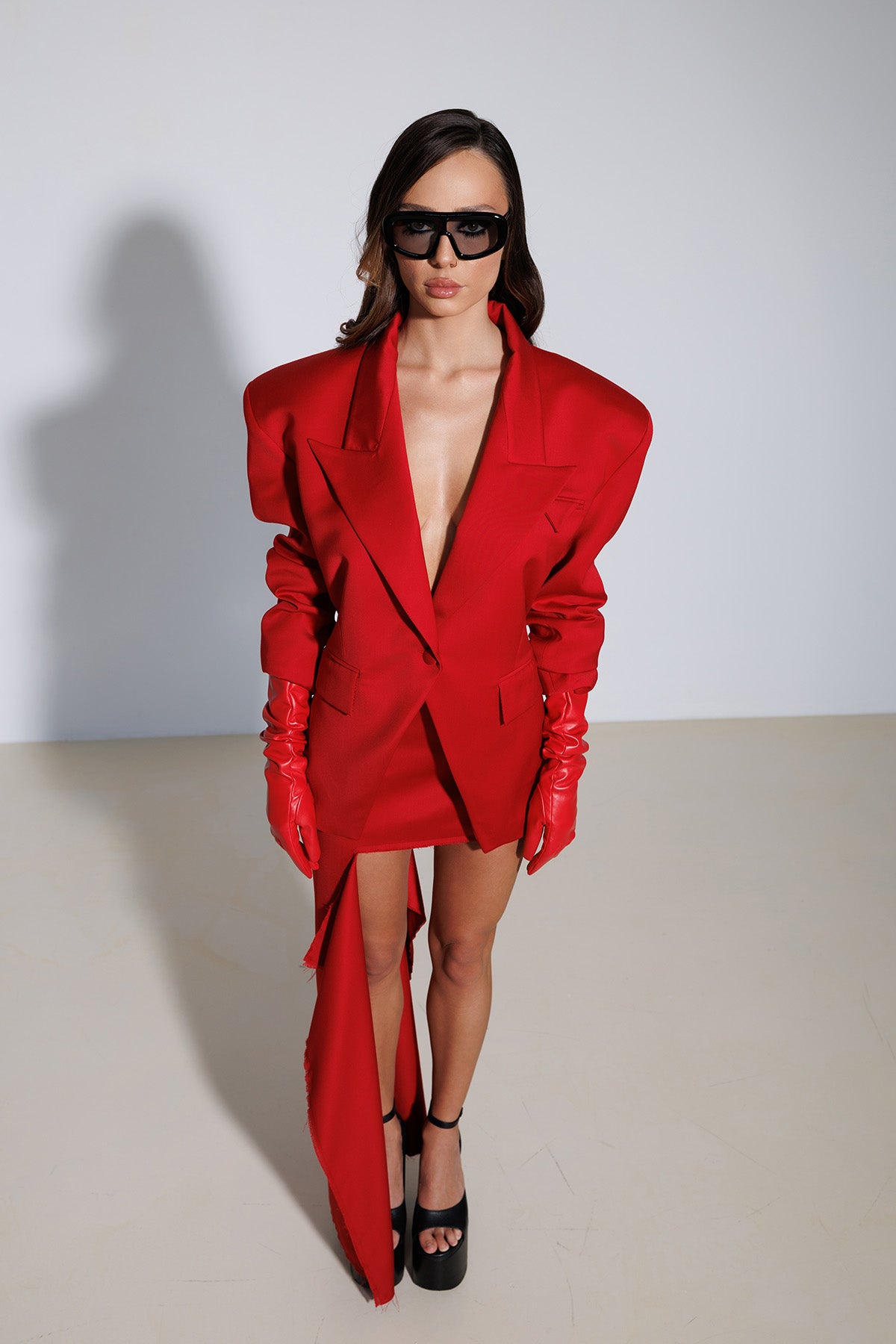 "Empress" Red Blazer