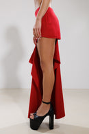 "Empress" Red Skirt