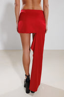 "Empress" Red Skirt