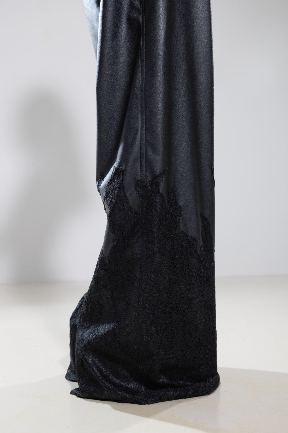 "Liminal" Lace and Leather Pants