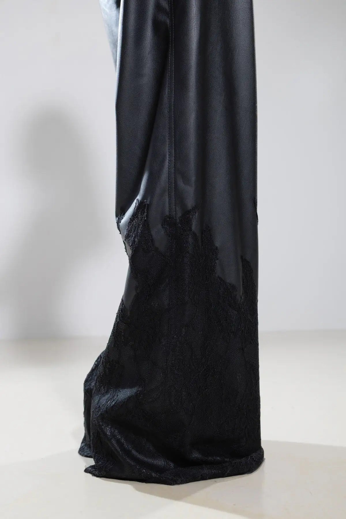 "Liminal" Lace and Leather Pants