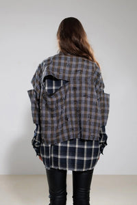 "Moon" Layered Shirt