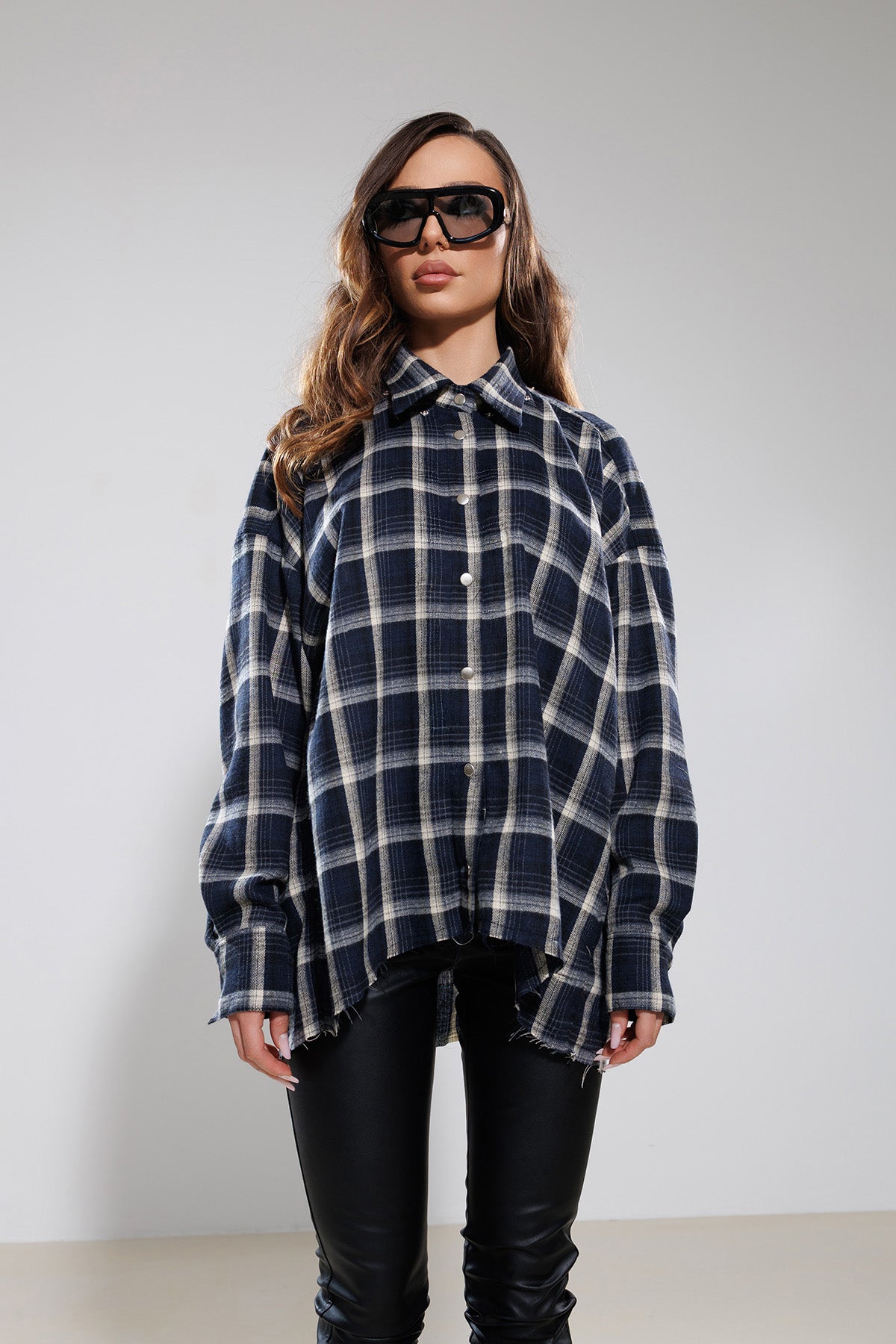 "Moon" Layered Shirt