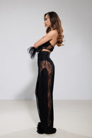 "Flame" Lace Trousers