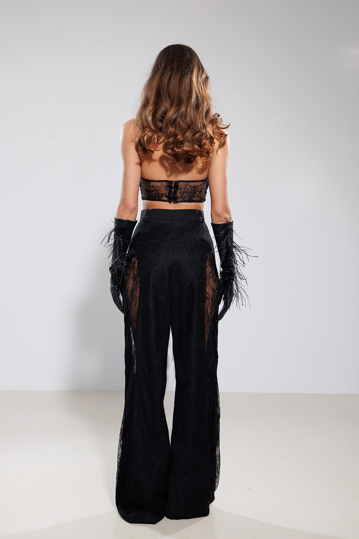 "Flame" Lace Trousers