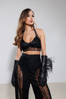 "Flame" Lace Trousers
