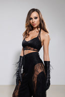 "Flame" Lace Trousers