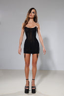 "Rebirth" Mini Mesh Dress